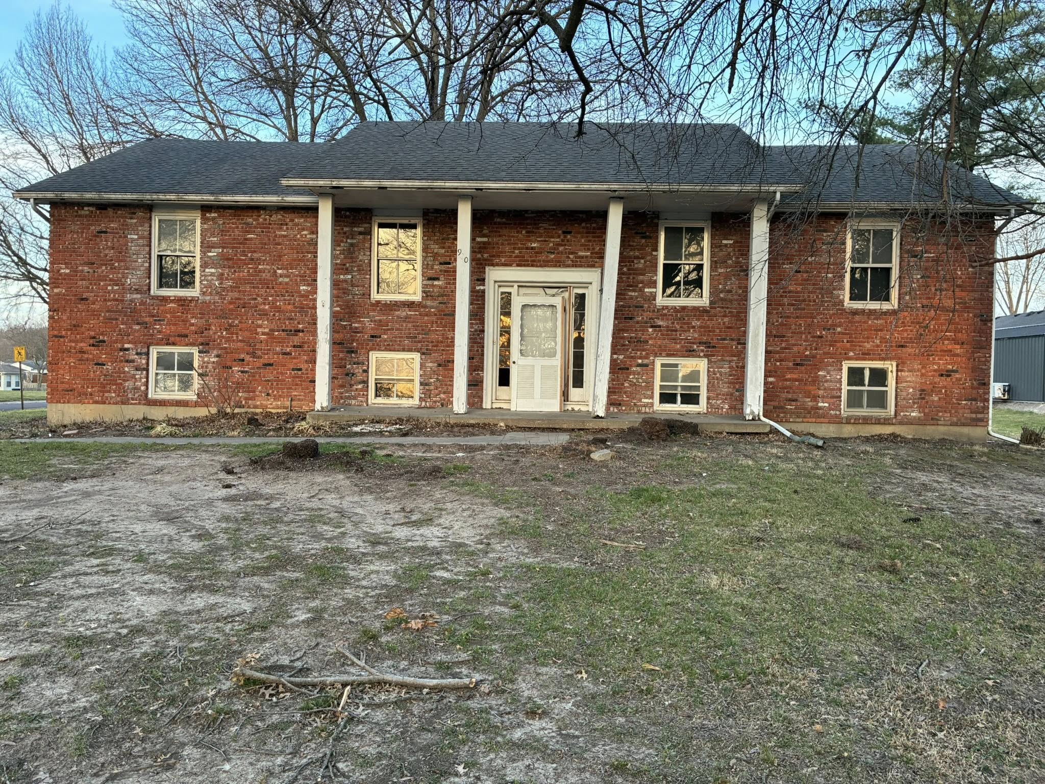 Front exterior before Cortes updates
